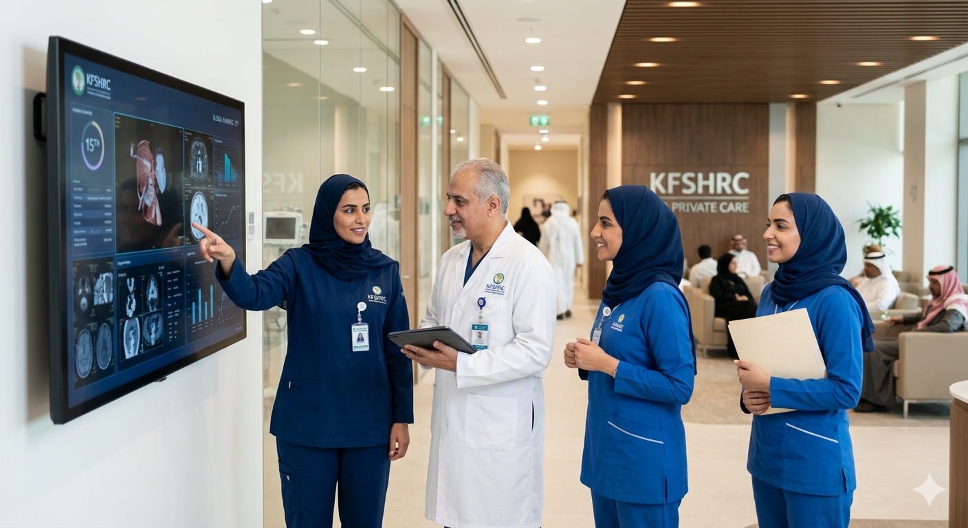 KFSHRC Ranked 15th Globally — Almather Brings This Expertise to Private Care